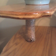 Aspen-birch end table detail